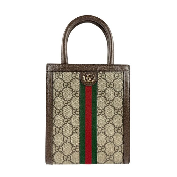 GUCCI Brown Shoulder Bag - Picture 1 of 5